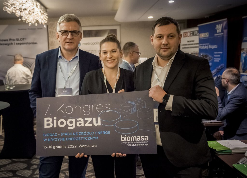 TEDOM Poland na VII Kongresie Biogazu i Biometanu 15-16 grudnia 2022 r. – największym spotkaniu branży biogazowej w Europie Środkowo-Wschodniej