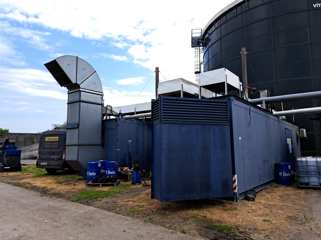 Dzięki szybkiemu remontowi generalnemu jednostki kogeneracyjnej biogazownia w Pustějovie zaoszczędziła prawie 2 miliony koron